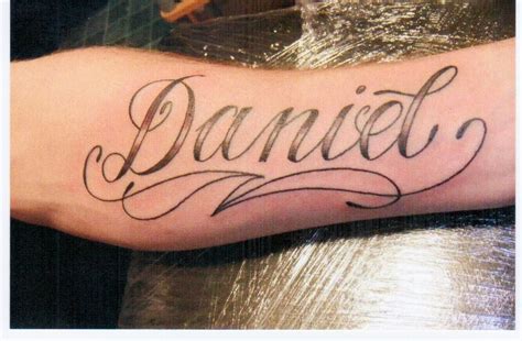 Discover Inspiring Ideas for Your Daniel Name Tattoo Design!